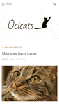 Mobile Screenshot of ocicats.se