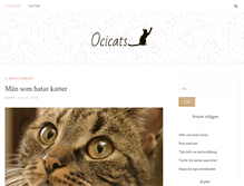 Tablet Screenshot of ocicats.se